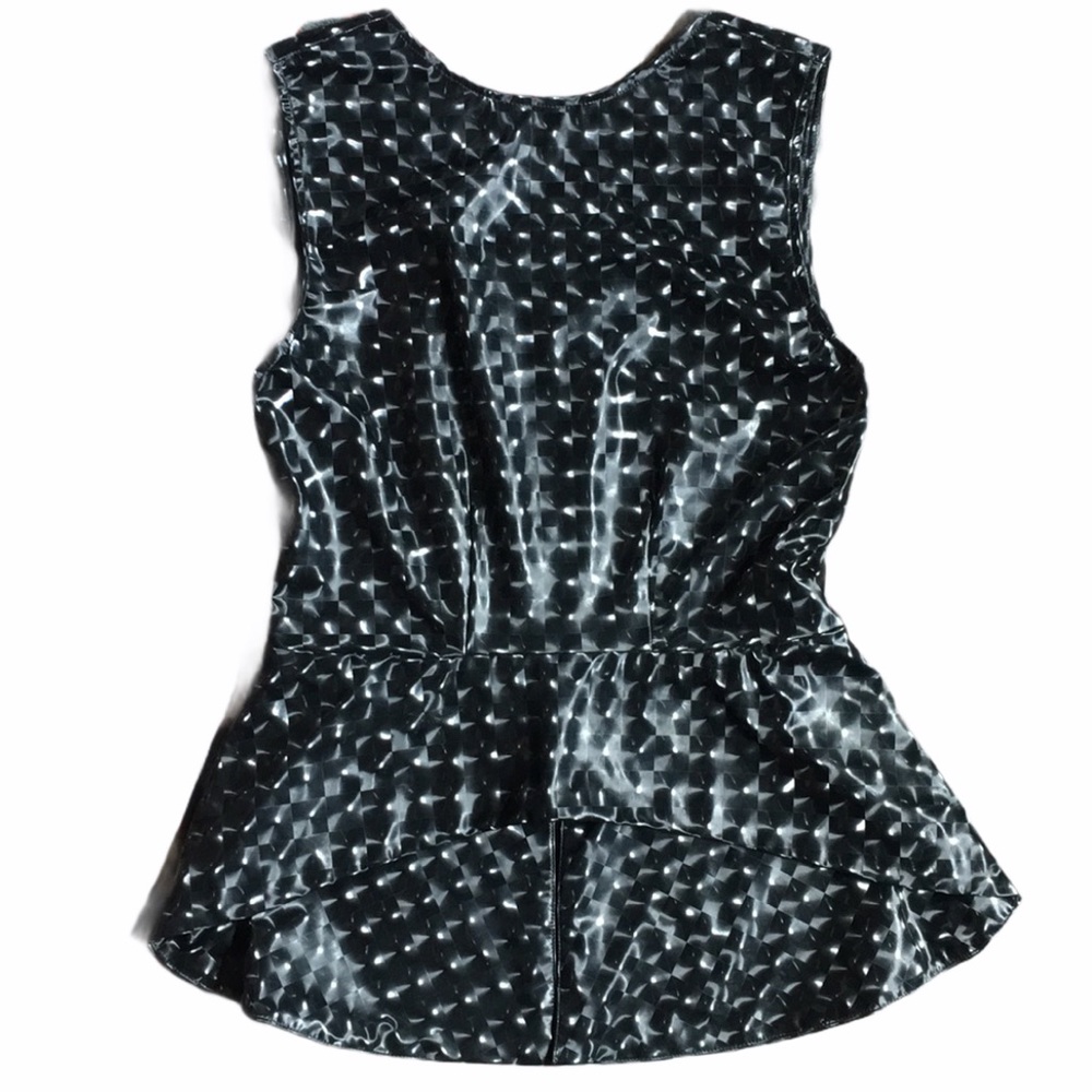 ➰Matrix Peplum Top♟ - Picture 2 of 13